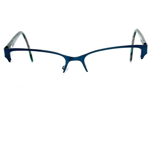 BCBGMAXAZRIA Kana Teal Eyeglasses Frame 53-17-135mm H13480 - Picture 1 of 7